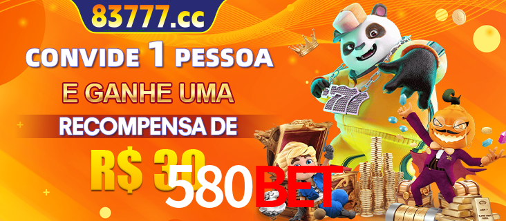 Banner institucional da 580bet sobre parceria de marcas e criação de uma marca de excelência, apresentando os mascotes de jogos populares como o Fortune Tiger.